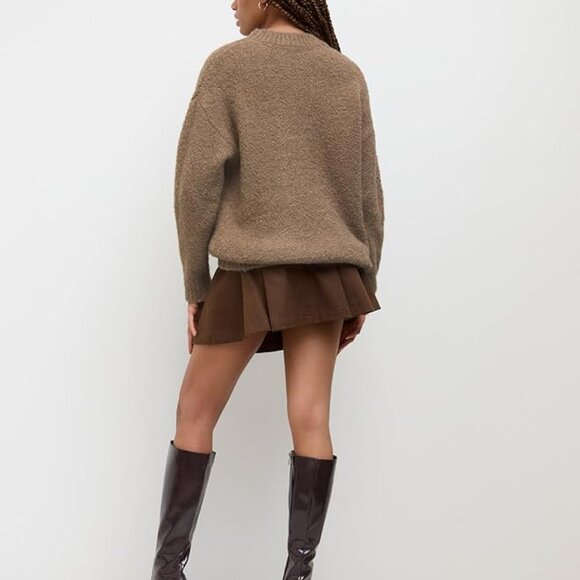 Cider Wool-blend Cozy Fall Cat Sweater - NWOT - Picture 4 of 10